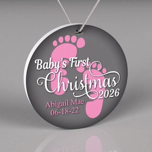 Baby's First Christmas ornament 2026