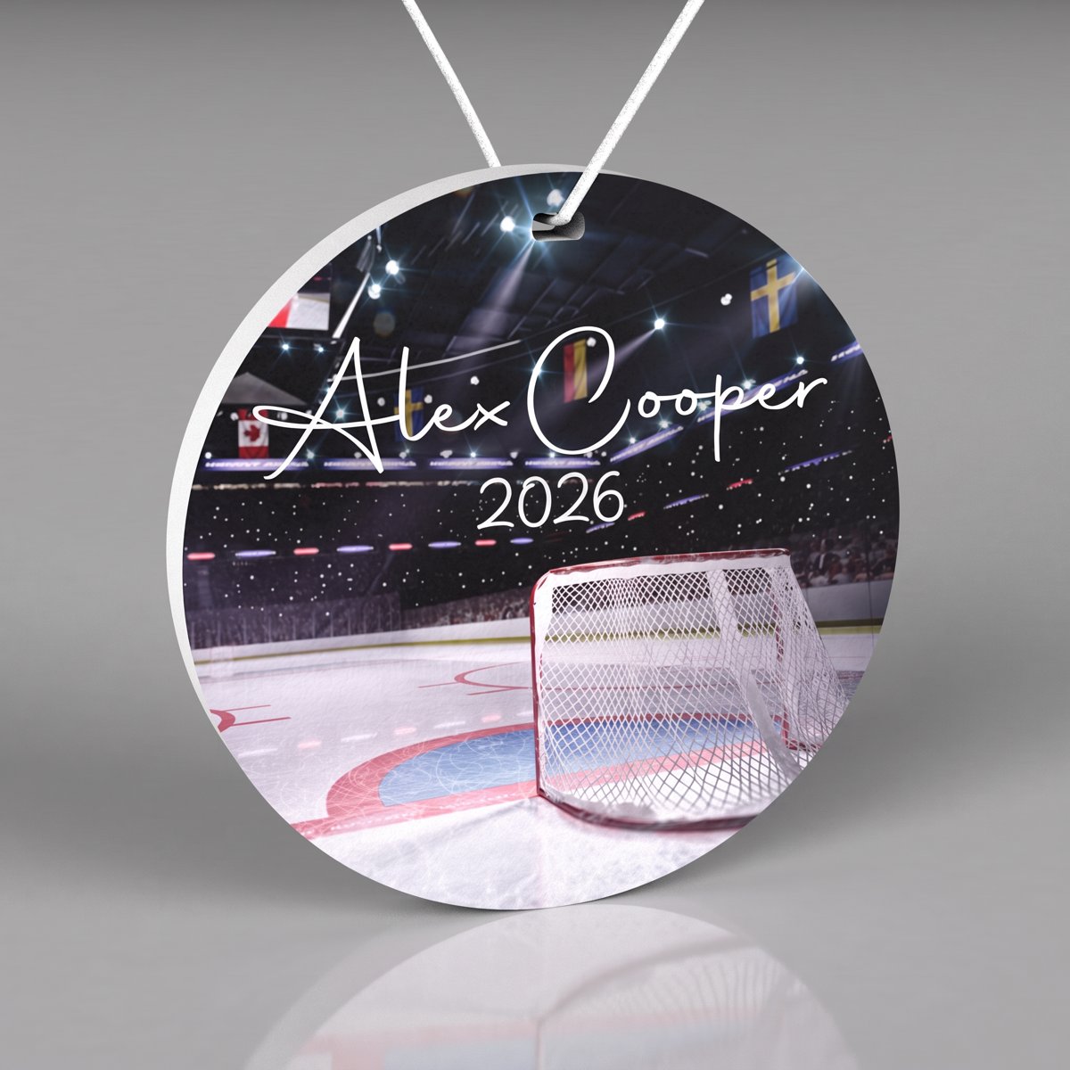 Hockey ornament 2026