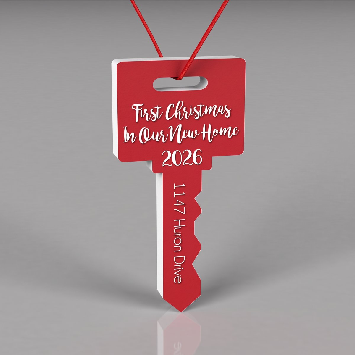New Home key ornament 2026