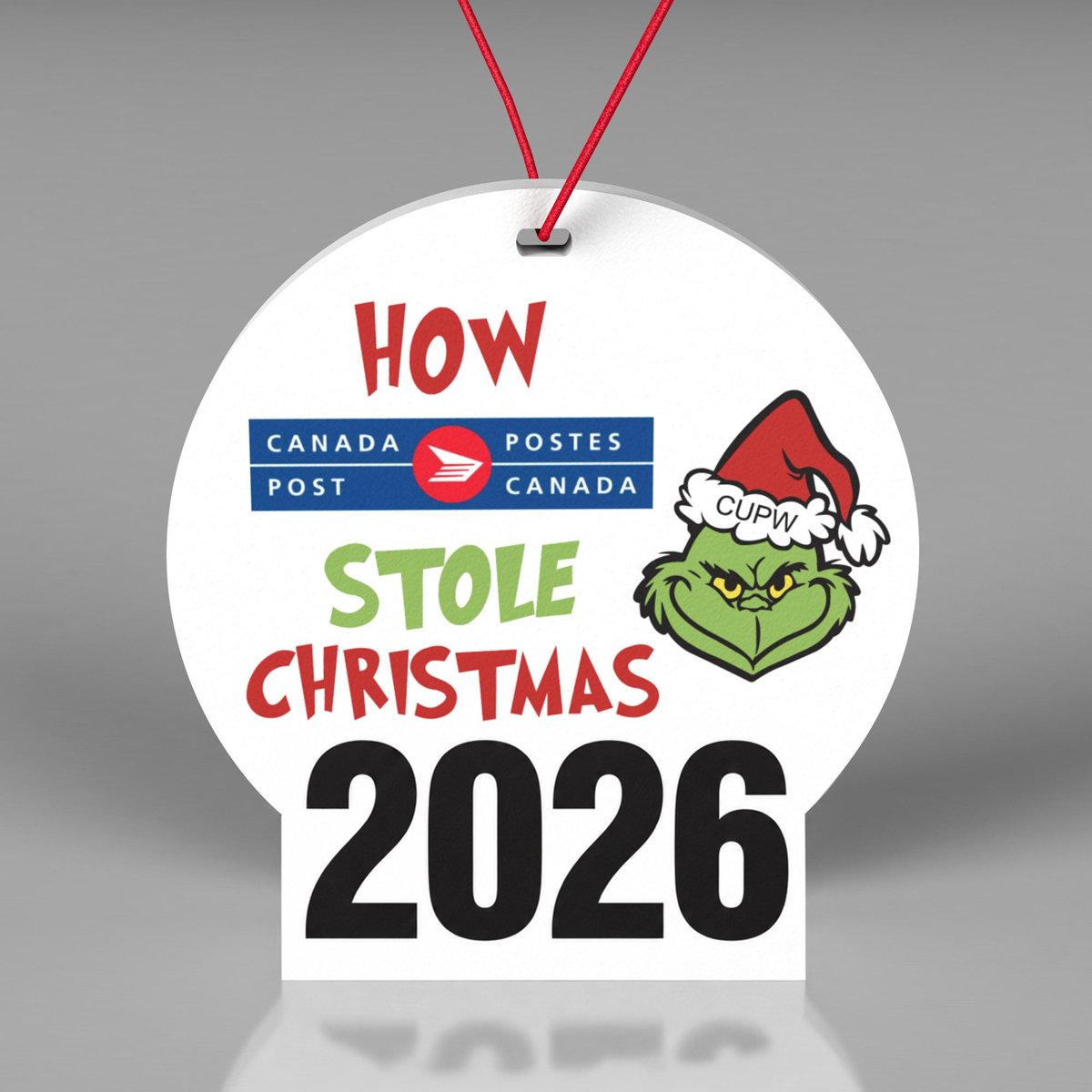 How Canada Post Stole Christmas ornament 2026