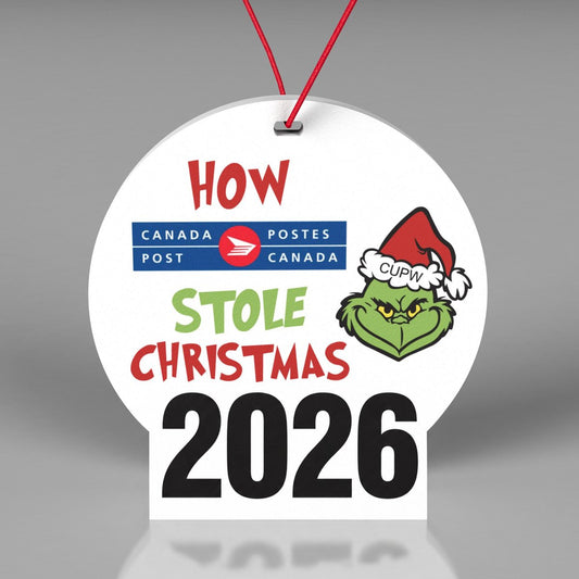 How Canada Post Stole Christmas ornament 2026