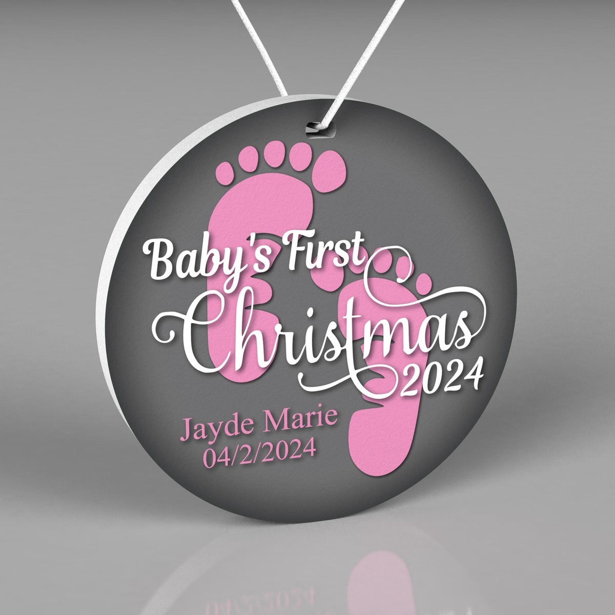 Baby's First Christmas Ornament, Christmas Tree Ornament, Personalized Christmas Tree Ornaments, First Christmas, Christmas Decoration
