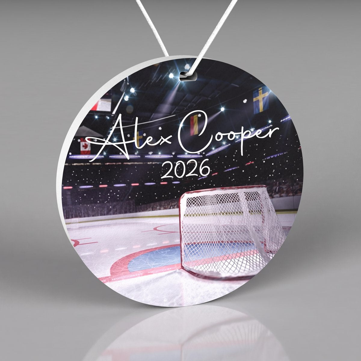 Hockey ornament 2026