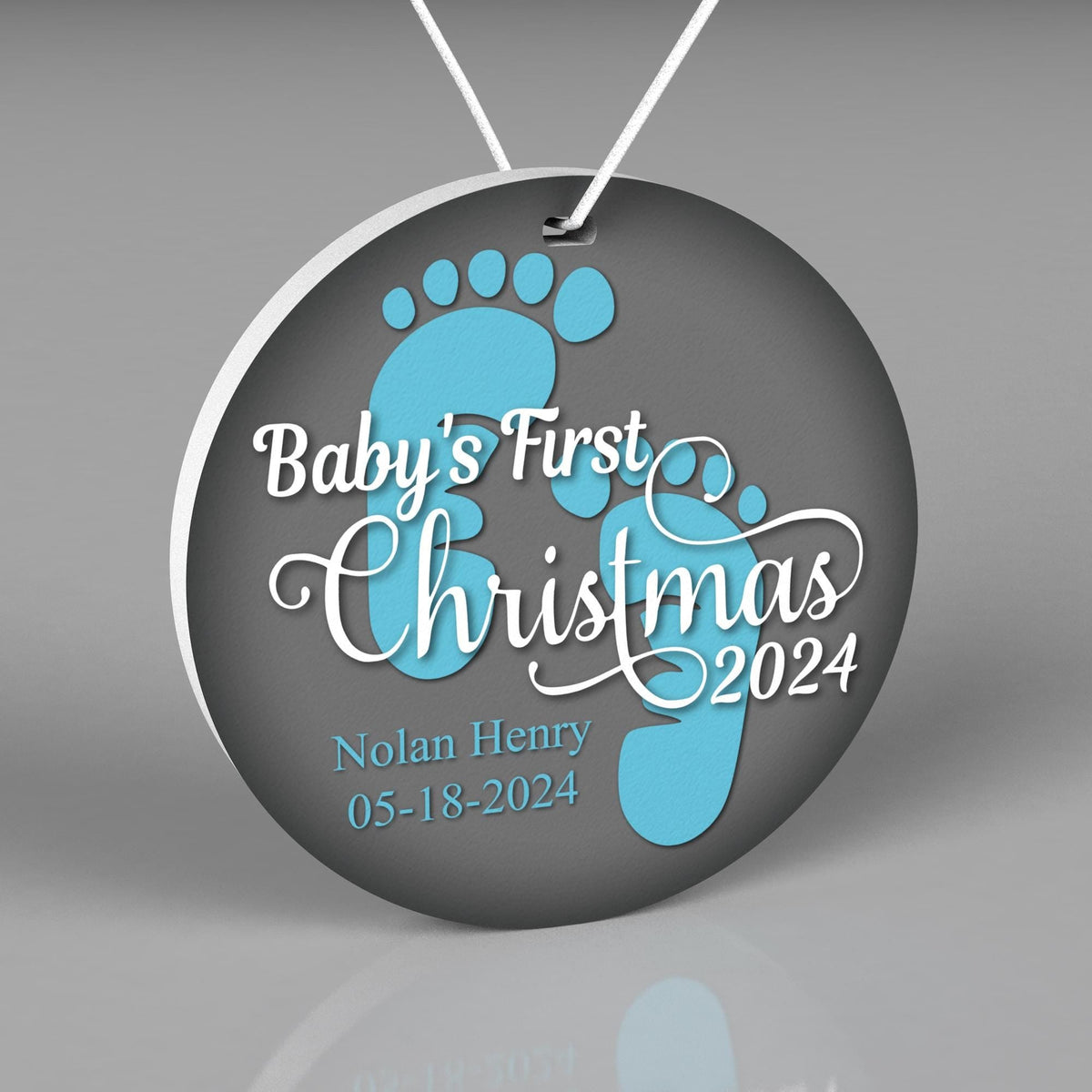 Baby First Christmas Ornament, Christmas Tree Ornament, Personalized Christmas Tree Ornaments, First Christmas, Christmas Decoration