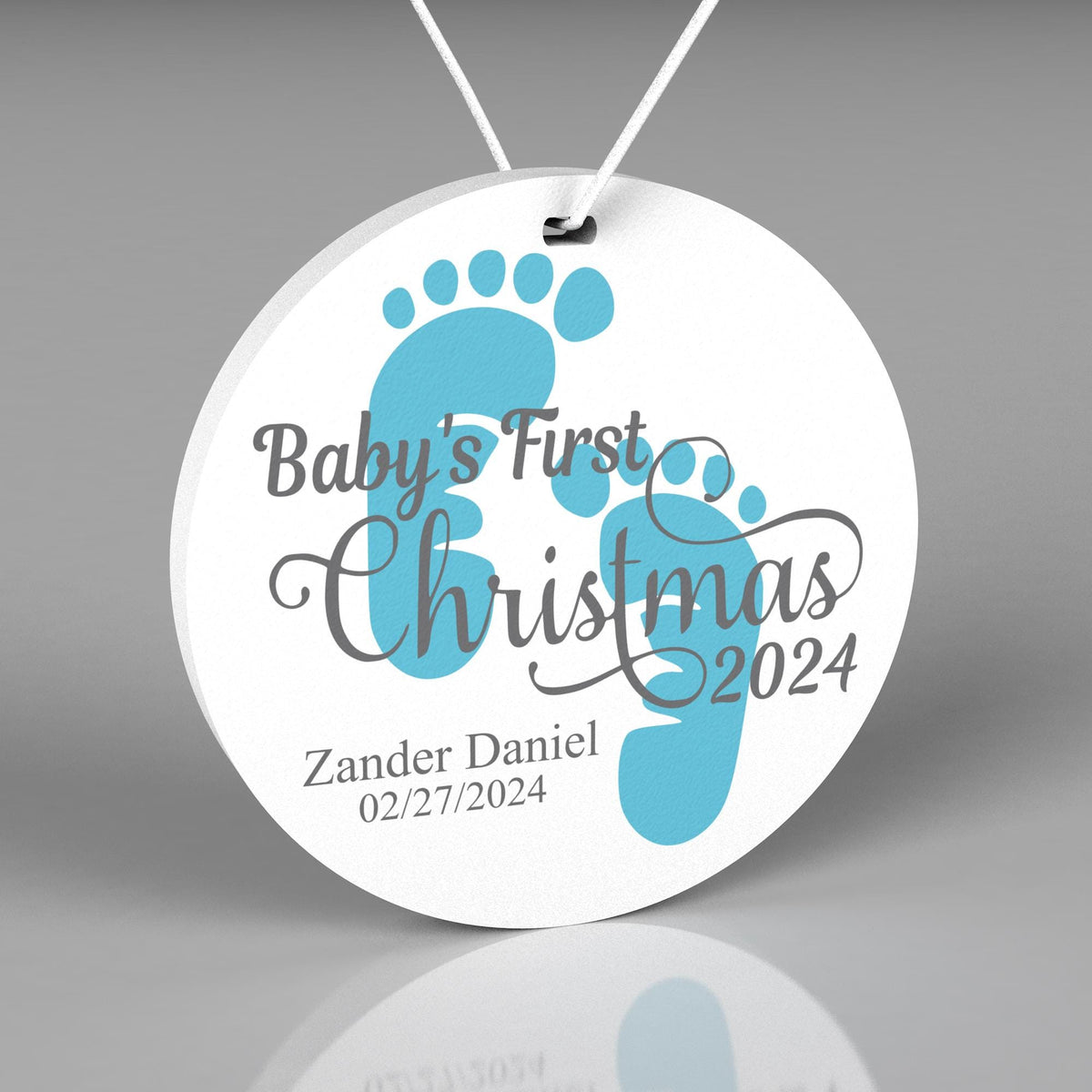 Baby First Christmas Ornament, Christmas Tree Ornament, Personalized Christmas Tree Ornaments, First Christmas, Christmas Decoration