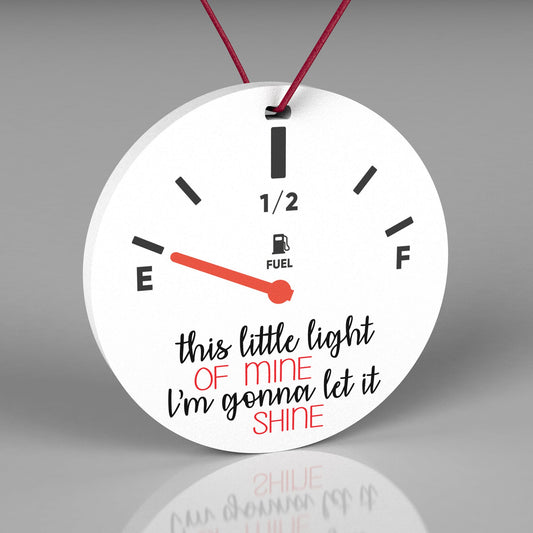 2024 Christmas Ornament, Fuel Price Ornament, Ornament with gift box, Funny Ornament