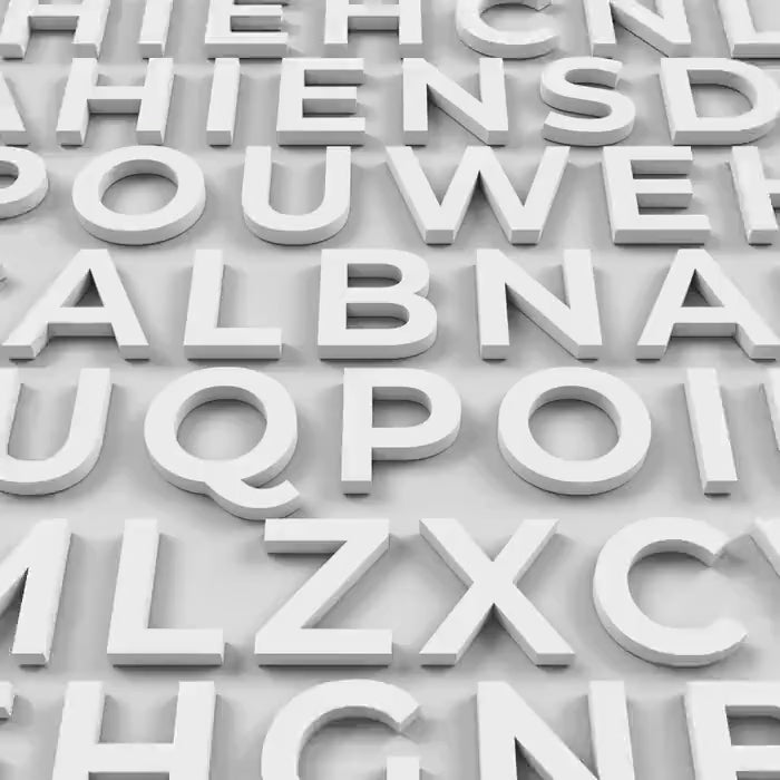 Individual Letters PVC Letters for Outdoor and Indoor Business Logos and Signs | Montserrat Black Font