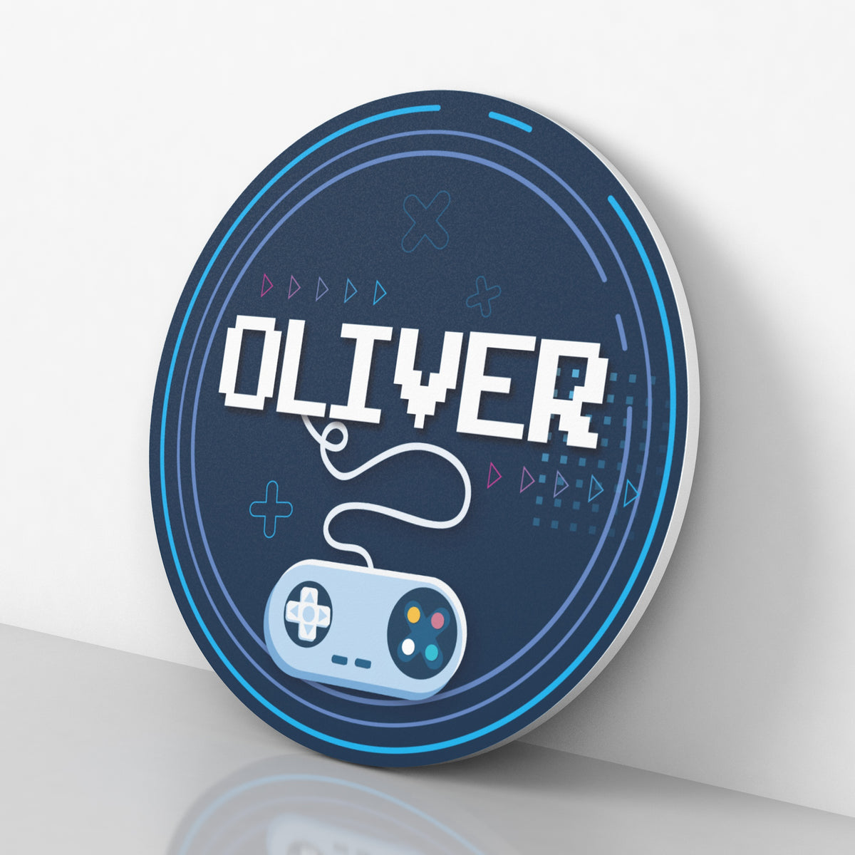 Kids Name Sign - Gamer Room Decor - Video Game Wall Art