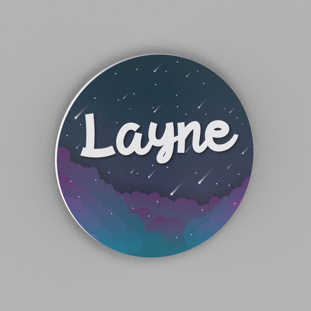 Name Sign for Kids and Baby - Dreamy Nursery Name Sign