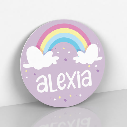 Personalized Rainbow Name Sign