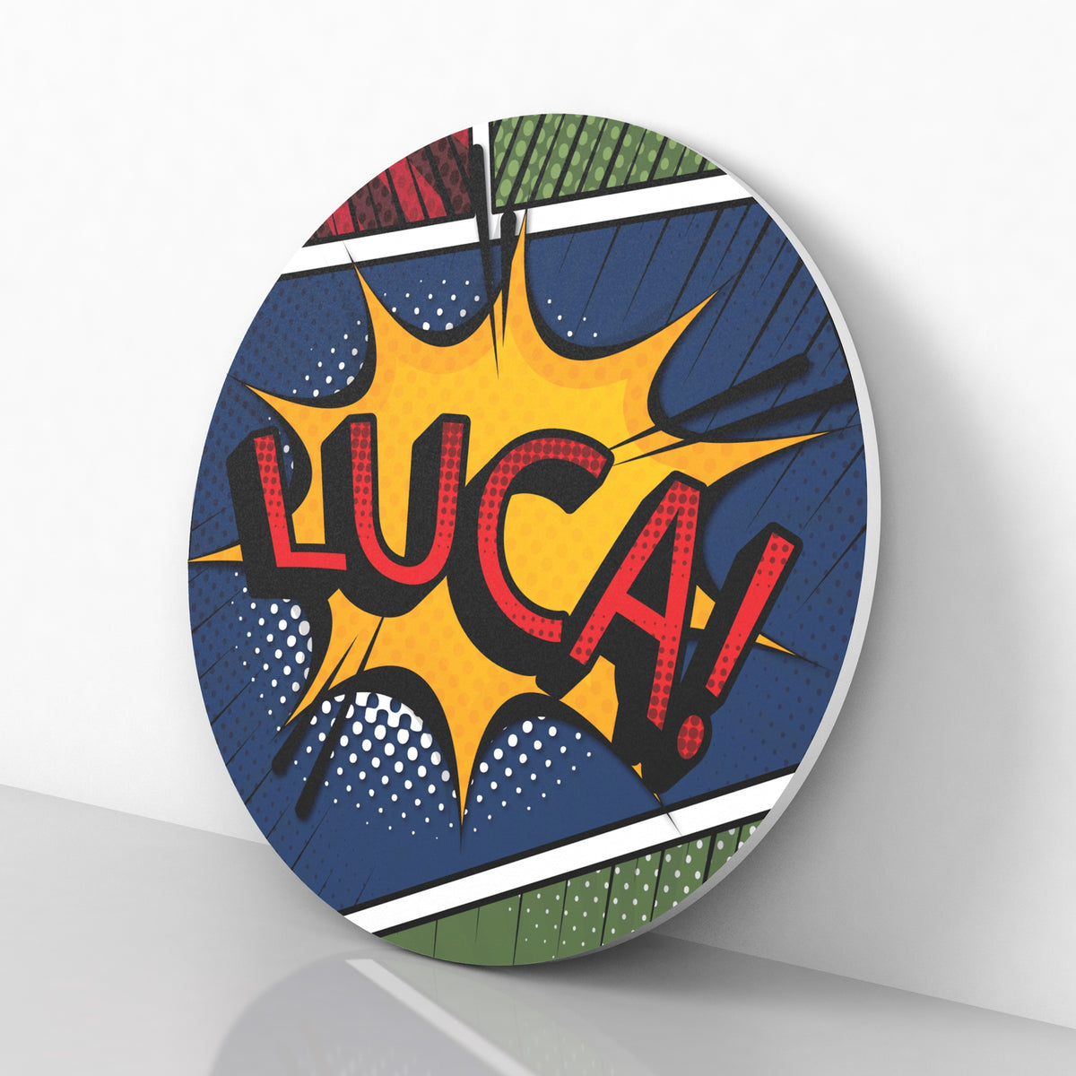 Superhero Comic Personalized Name Sign - Kids Name Sign