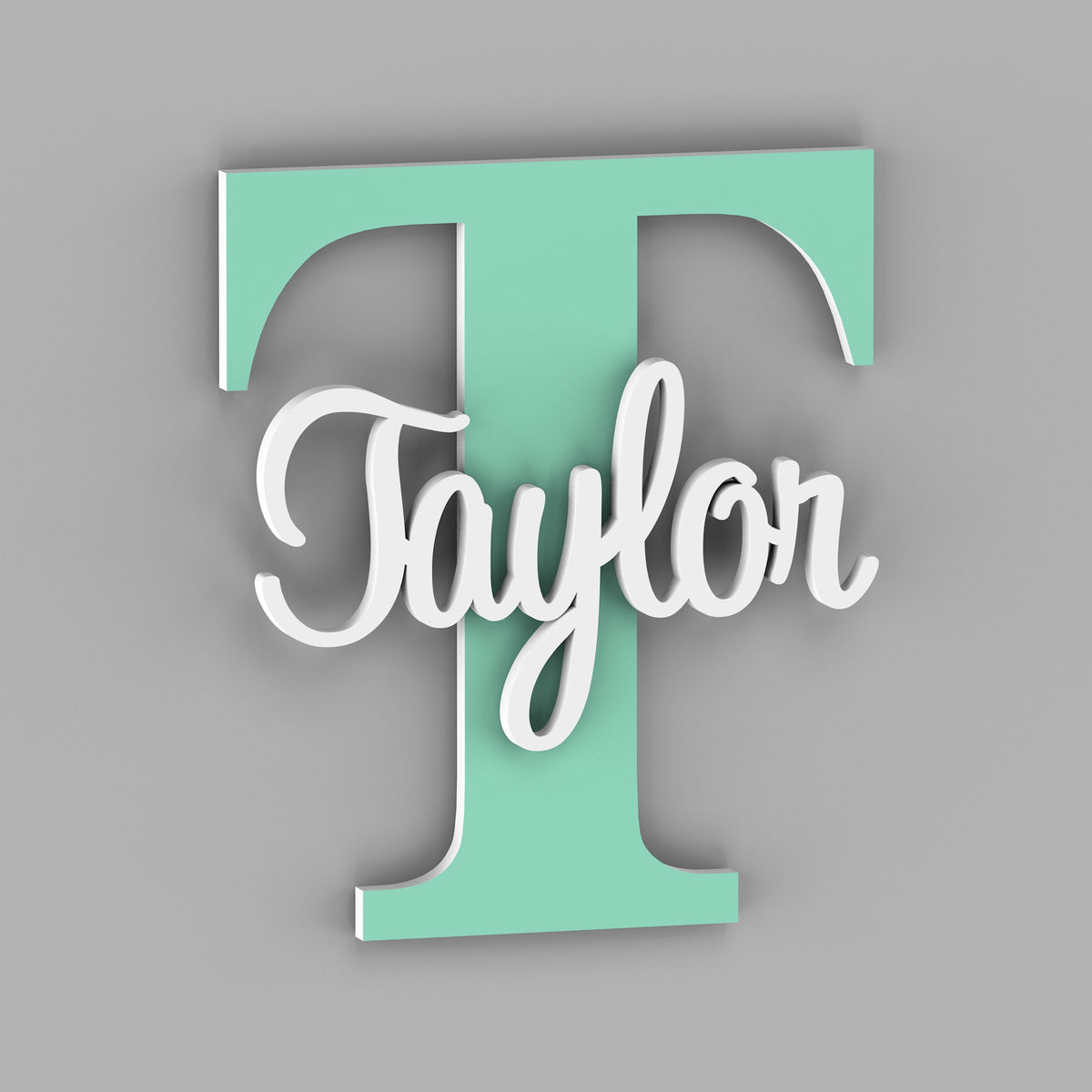Name Sign for Kids and Baby - Nursery Name Sign Wall Decor