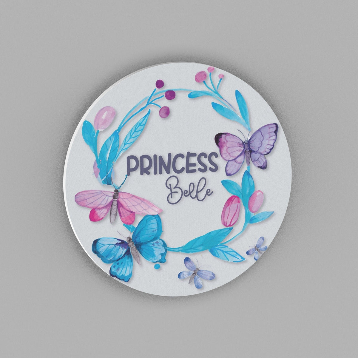 Girls Name Sign, Floral Nursery Decor, Nursery Wall Art, Baby Girl Nursery
